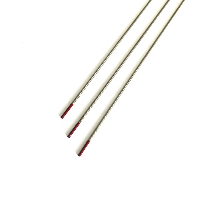 Tungsten electrode AWS standard high weldability red tungsten electrode TIG factory price tungsten electrode