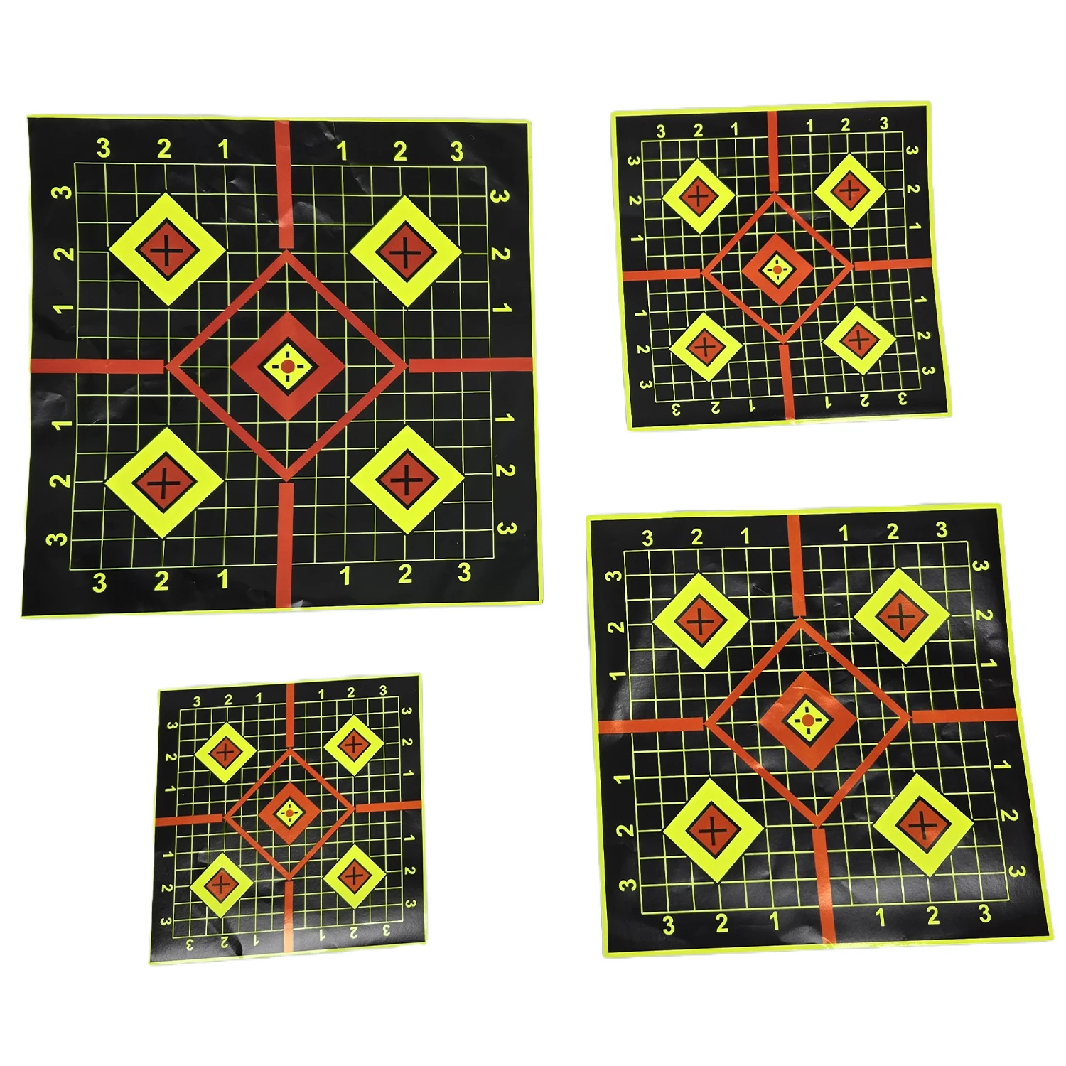 12 inch 8inch Adhesive stick Splatter Target Reactive target Paper Shooting Target