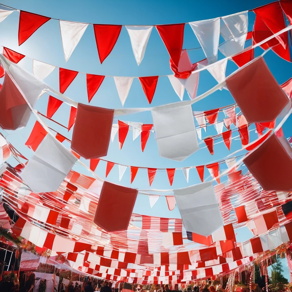 Aozhan Wholesale Customized 14x21cm 20x30cm Swallow-tail String Bunting Flags High Quality Printed Shapes in Various Countries