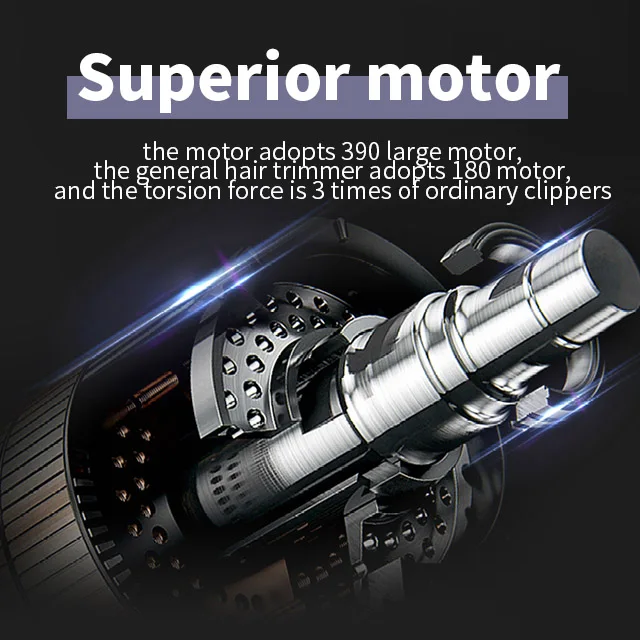 High Quality Salon Rechargeable Cordless Men Hair Cut Machine Trimmer Professional Pubic Usb Cutting Hair Trimmers & Clippers