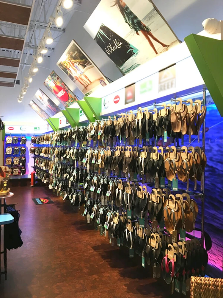 Flip Flop Shoe Store Slipper Display Stand Sandal Display Rack