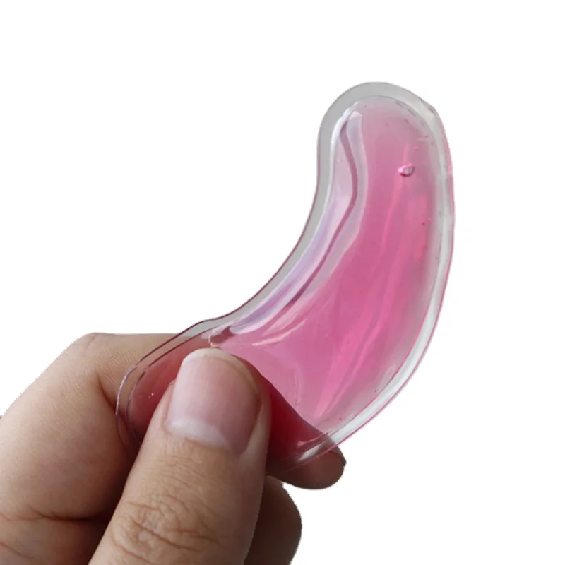 BAOLUN Reusable Custom Ice Packs Lips with Glitter Medical Lip Shaped Beauty Hot Cold Gel