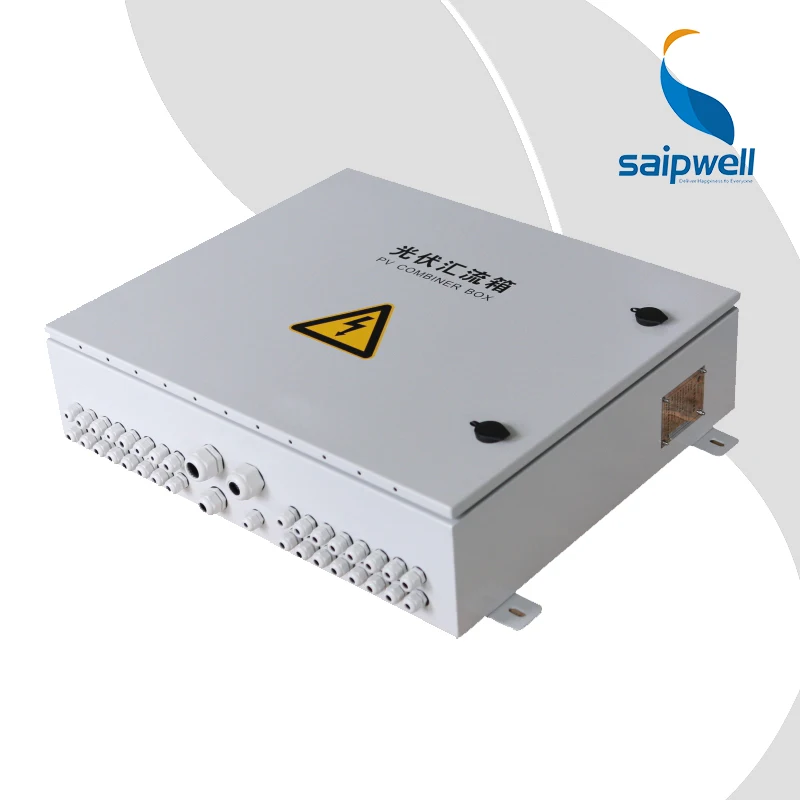 SaIpwell IP66 1000 В комбайнер солнечных батарей с 4-струнным комбайнером для
