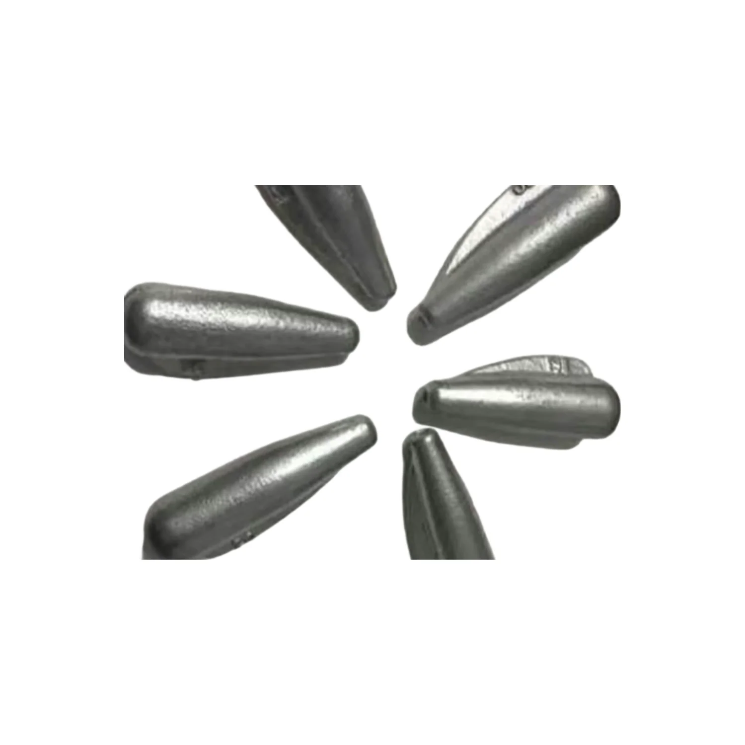 Wholesale Sales Fresh Water Drop Fishing Sinkers Iron Weights Small Accessories Sea Fishing Tackle