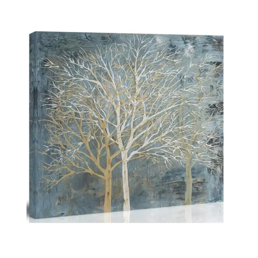 spring floral canvas printing big large flower acrylic oil canvas painting pictures for living room wall decoration