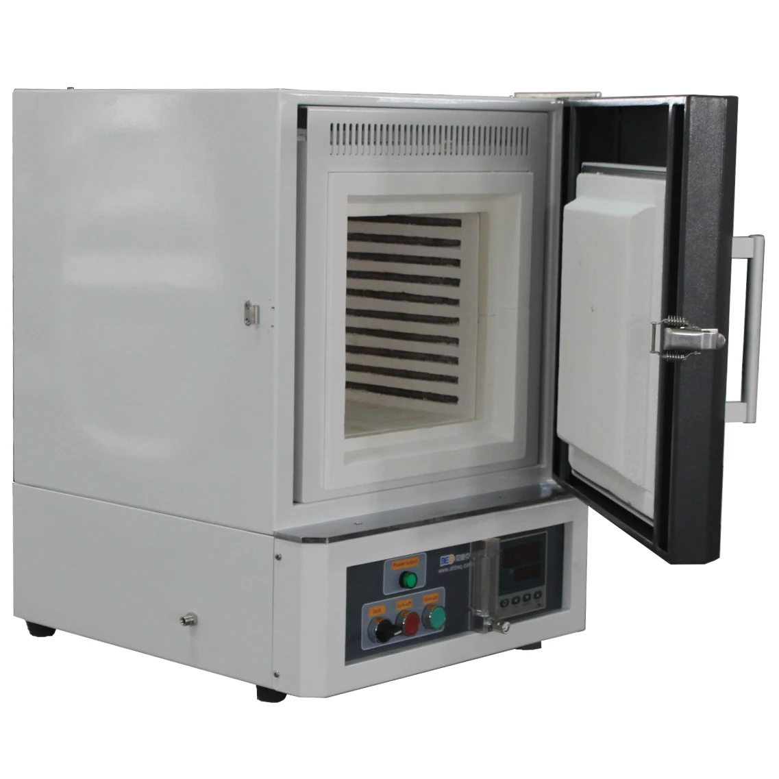 7.2L chamber size muffle furnace, 1200 degree round muffle furnace laboratory use with resistance wire heating