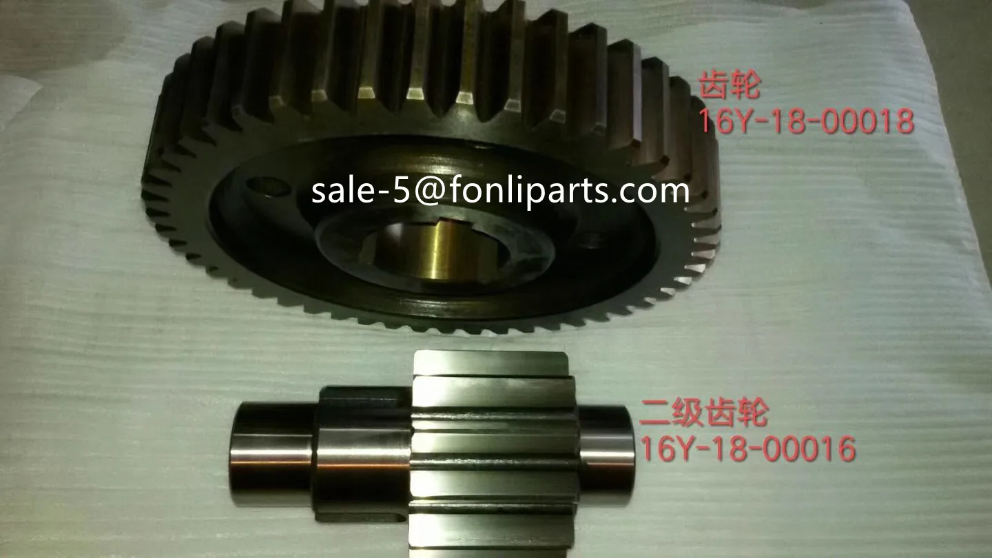 High quality Shantui SD16 Bulldozer Final Drive Spare Parts Pinion Shaft 16Y-18-00016