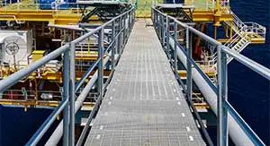 OEM ODM Custom Walkway Platform Hot Dip Galvanized 304 316 Stainless Steel Metal Bar Grating