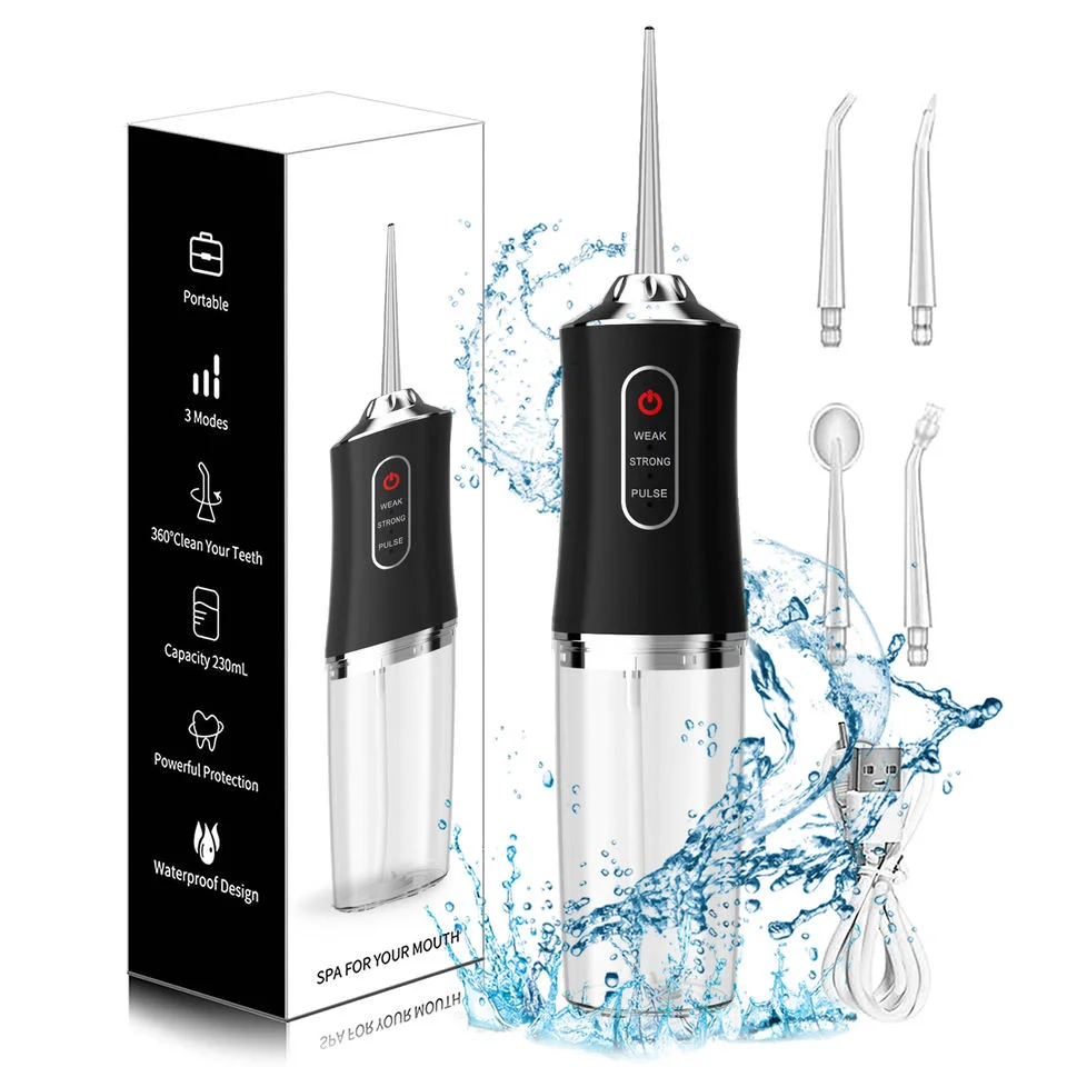 IPX7 Waterproof Water Flosser teeth cleaning oral irrigator for travel