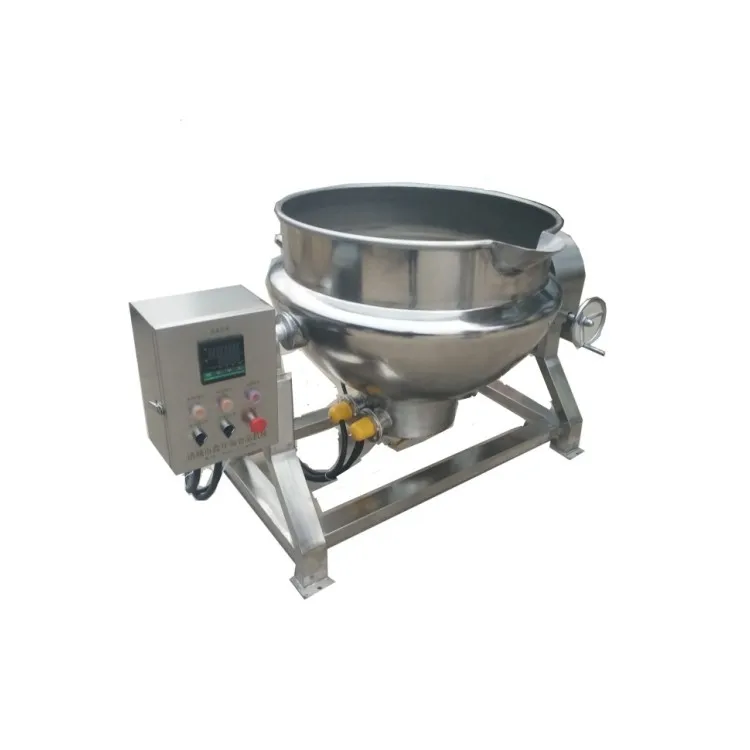 Промышленный кухонный миксер с газовым подогревом, чайник с жаккардовым покрытием для приготовления конфет, сиропа, варенья, кетчуп