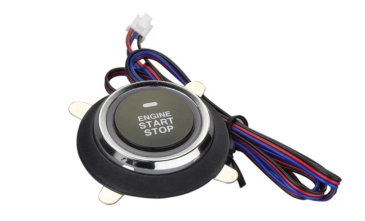 4G GPS/GSM Smartphone control car alarm PKE keyless entry push button engine start with remote starter