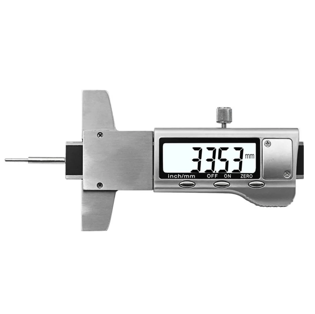 Digital tire Depth Gauge 0-25MM Measuring Ruler Pressure Car Safety Measurer Tool Tire Monitor Electronic System Motorcycle