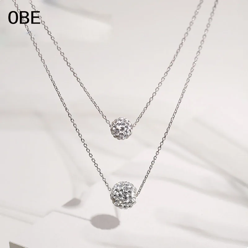 
 2020 OBE Новое поступление, Лидер продаж, ожерелье с Бейсбольным крестом, ожерелье из стерлингового серебра 925 пробы с кристаллами  