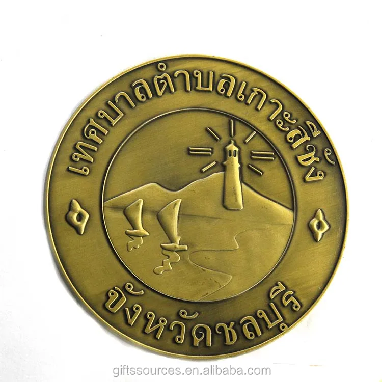 Design Own Logo Cheap Custom Egyptian Coin Sublimation Trolley Coins For Operated Game Table