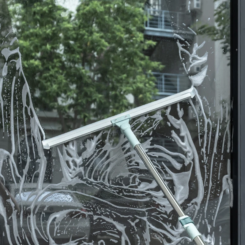 General Union Multifunctional Magic Sweeper Broom Hair Dust Feather Cleaning Floor Scraper for Mopping