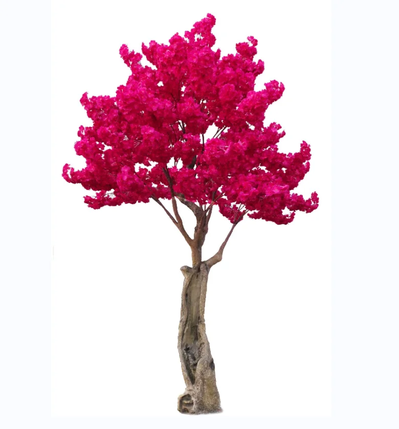 The High Quality Color Artificial Cherry Blossom Tree For indoor and Outdoor For Hotel or Wedding or Party Decoration