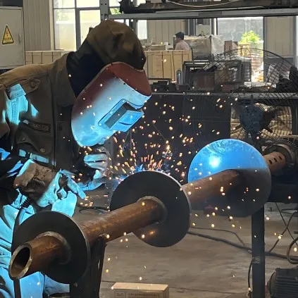 Hot Dip Galvanized Carbon Steel Ground Earth Screw Piles For Deep Construction Foundation