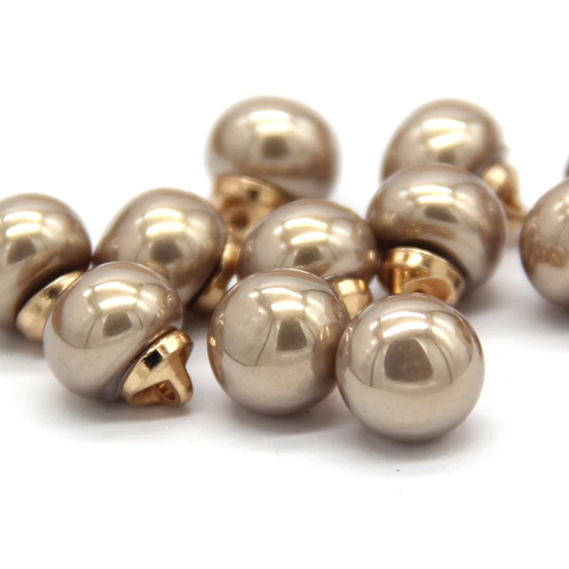 Round Mini Jewelry Sewing Pearl Buttons  For Clothing Shirt Holiday Dress Wedding  Decorations Sewing Accessories