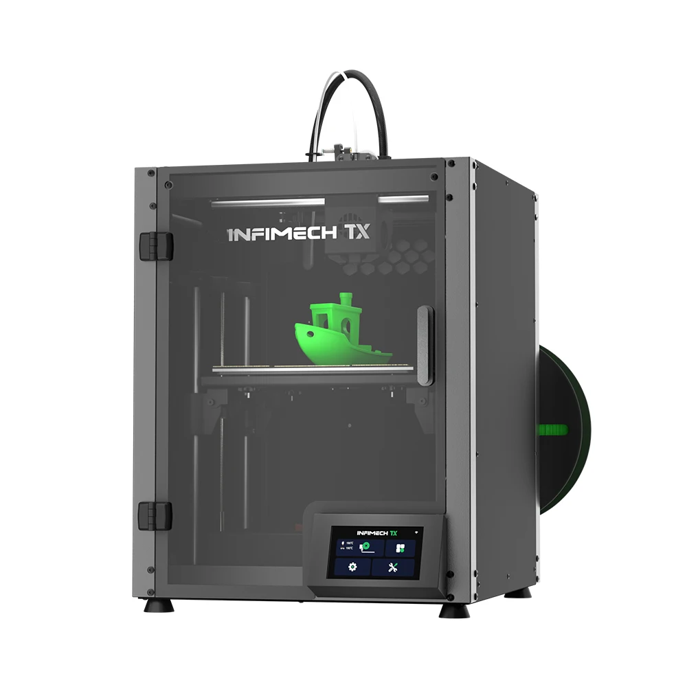 3D-принтер Infimech TX автоматический выравнивание 500 мм/с точность скорости печати ± 0 1 мм размер 220*220*250 полностью алюминиевая машина