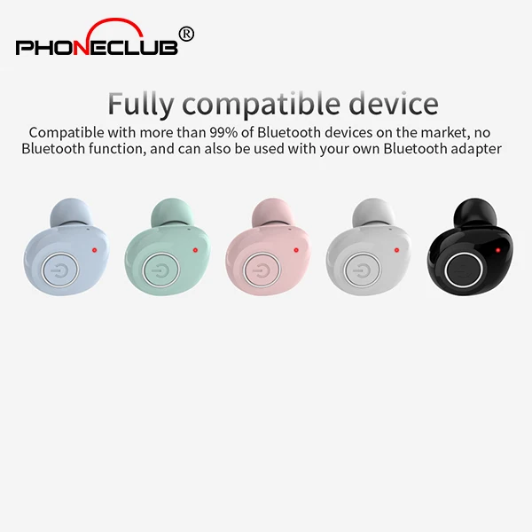 2019 Самые продаваемые беспроводные наушники TWS BT V5.0