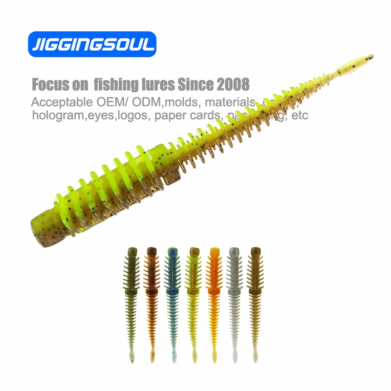 JINGGINGSOUL-SL107-75/85mm 10pcs Floating Fishing Lure Soft Bass Fishing Lures For Lakes Customizable Top Water Crap Tuna Bass