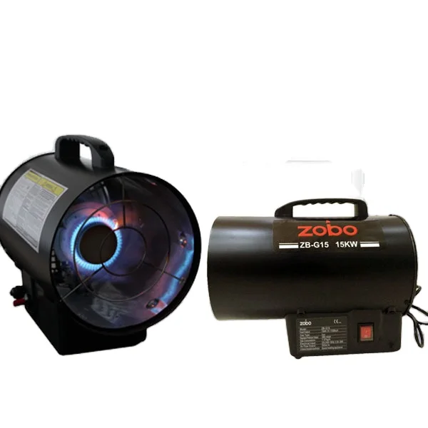 Supplier Industrial Gas Brooder Chicken Poultry Farm Wood Drying Stainless Steel 30KW LPG Air Forced Heater