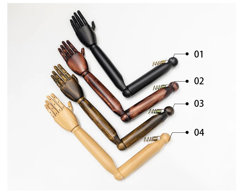 Wholesale Boutique Upper Half Body Mannequin Adjustable Height Male Suit Mannequin Torso with Wooden Stand