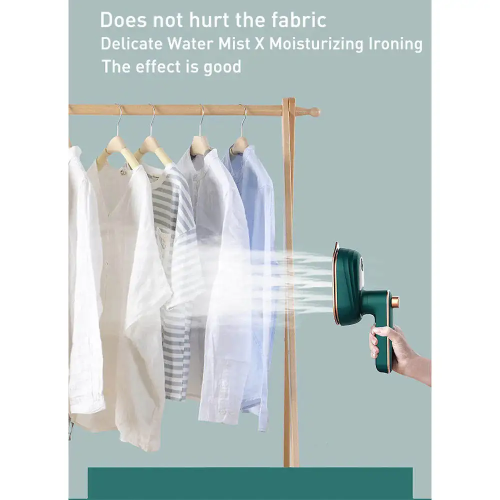 2022 Новое поступление мини-подвесная гладильная машина переносная портативная электрическая Паровая Утюг зеленый для одежды