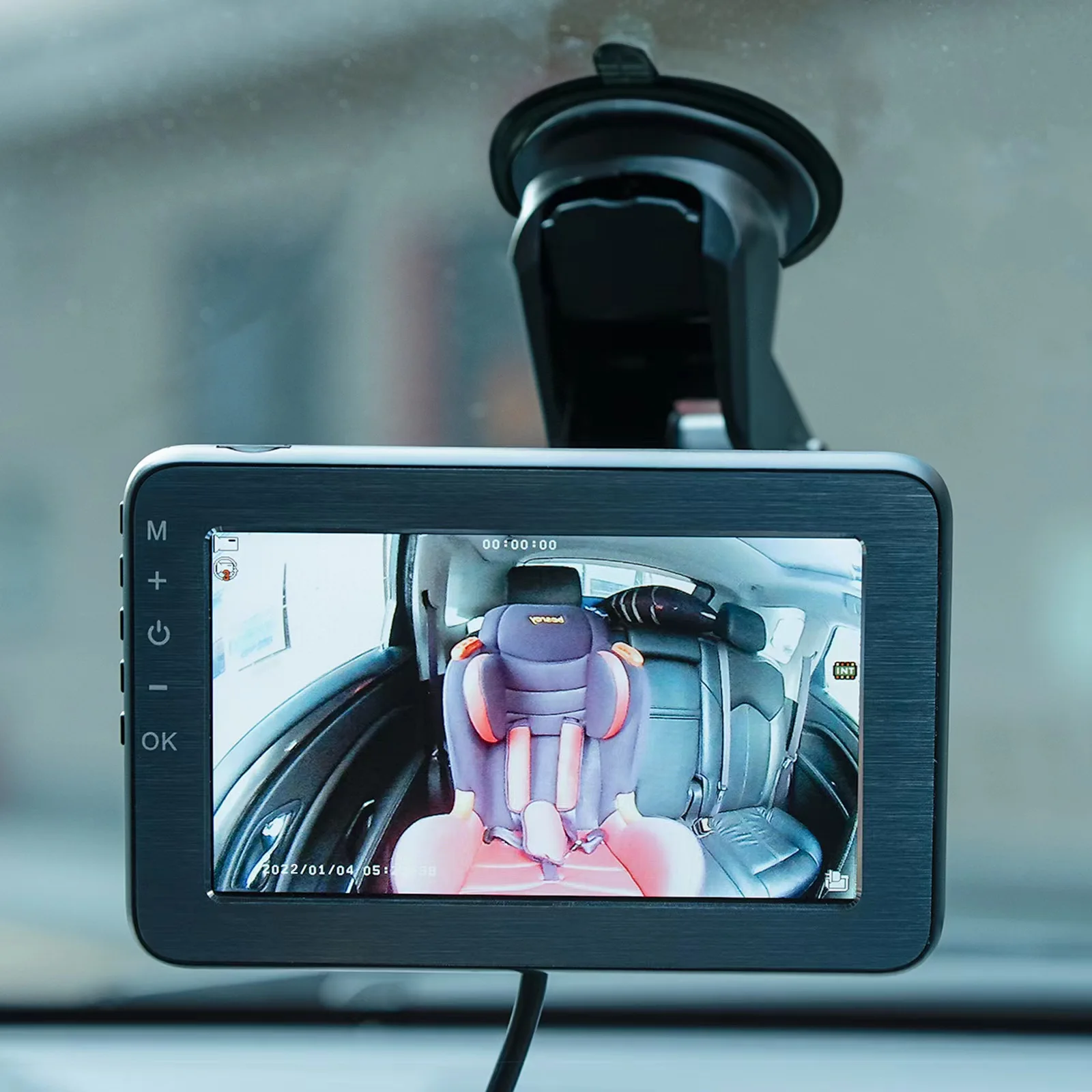 Amazon Hot Selling 2024 5inch Car Baby Mirror Monitor Back Seat Baby Car Camera Monitoring Video for Viewing Baby