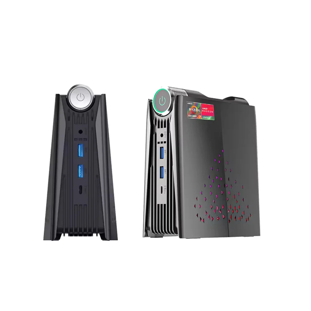 AMD Ryzen7 5800U Mini PC Windows11 16GB DDR4 512GB NVMe SSD Mini Computers 4K Triple Display Mini Desktop BT/WiFi 6/Dual Channel