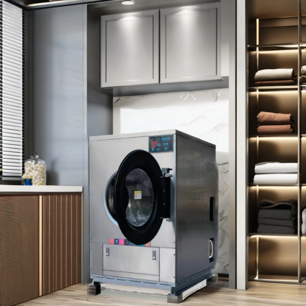 Commercial 15kg Washing Machine Fully automatic wave washing machine Large capacity energy-saving for home/hotel use