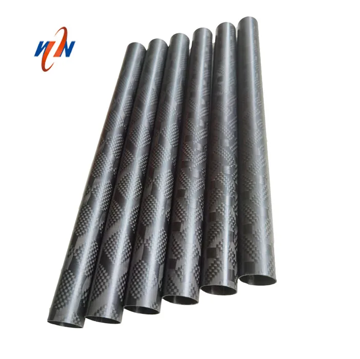 high quality  high strength 3K 3k stwill  surface matte or glossy  carbon fiber telescopic tubes  tripod tube