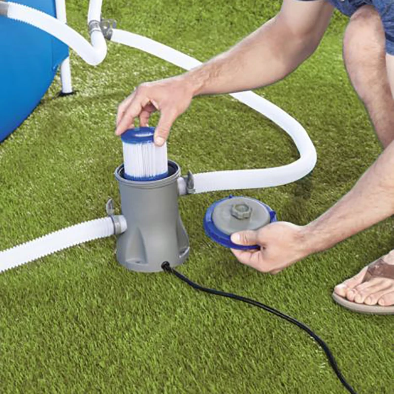 330 GPH swimming pool sand filter and pump combo