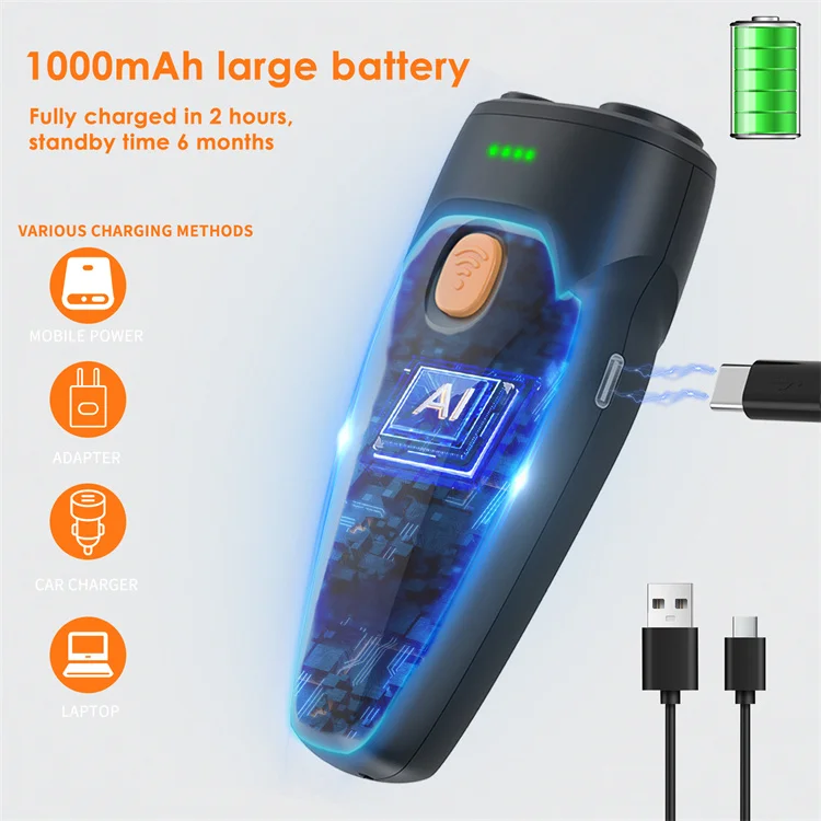 High Quality Outdoor Rechargeable Bark Control Sonic Dog Barking Deterrent Device Anti Barking Device Ultrasonic Dog Repeller