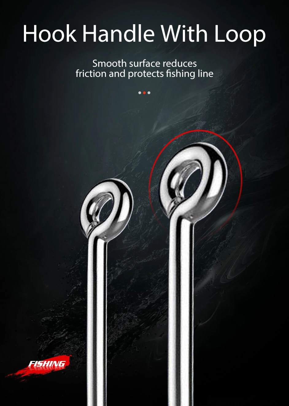 High Carbon Steel 7384 Black Nickel Hawkbill Single Hook Kit Set Octopus Hook with Barb Sharp Fish Hook for Big Fish Ocean Fish