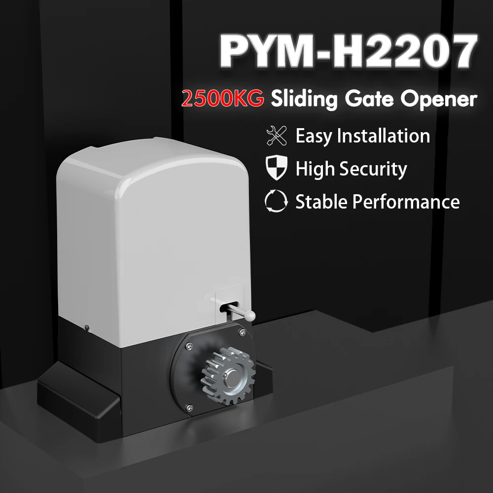 Heavy Duty Three-phase 2500kg electric auto smart app Gate Opener sliding gate motor