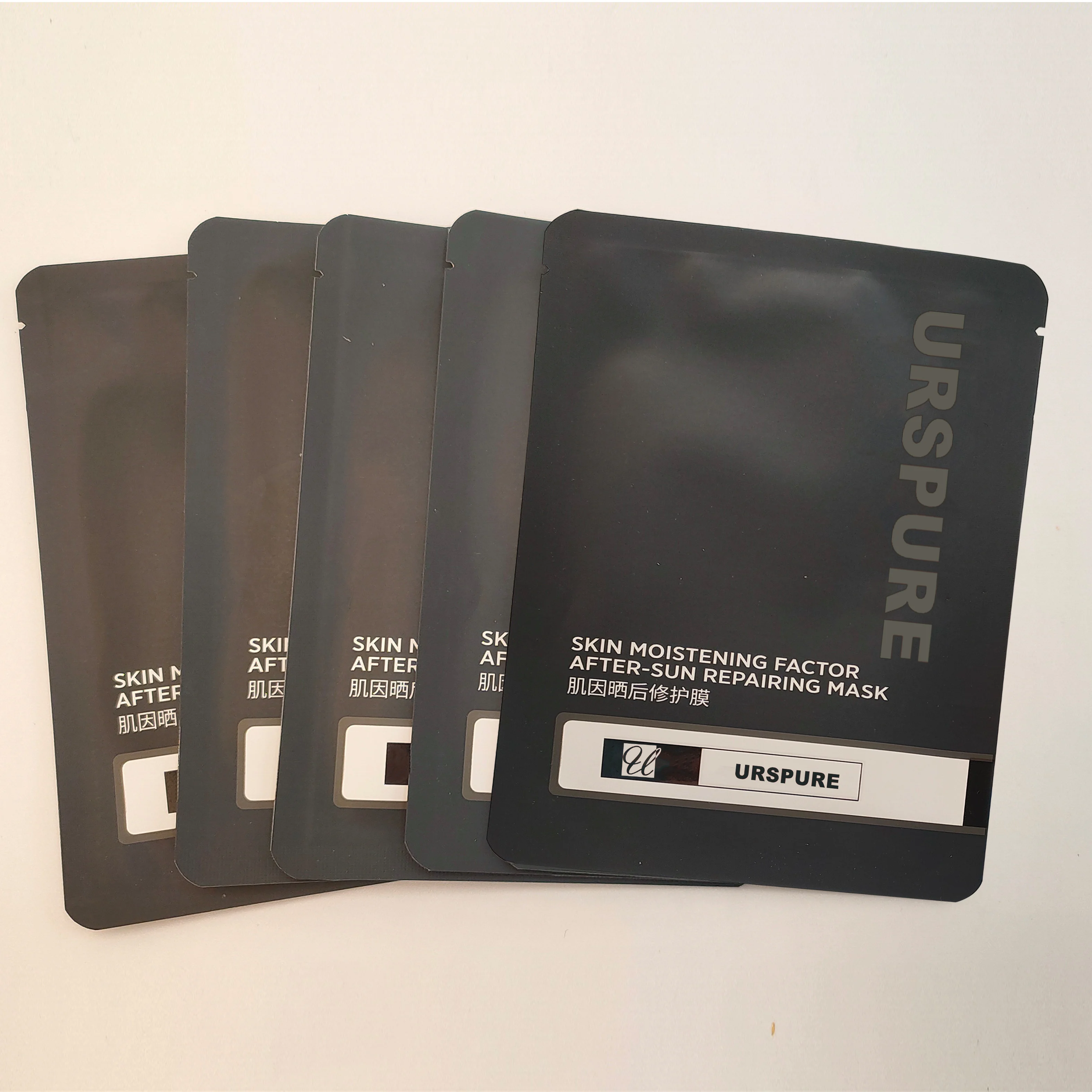 OEM  Korean cosmetics whitening repairing organic anti redness after-sun repairin face moisture hydrating sheet facial mask