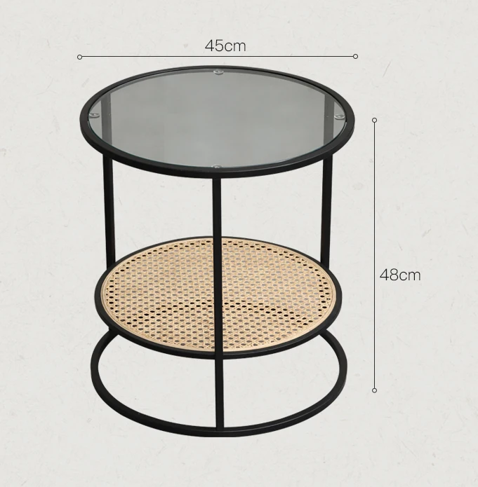 Bedroom Sofa Side Tables Bed Side Table Acrylic Round Side Table