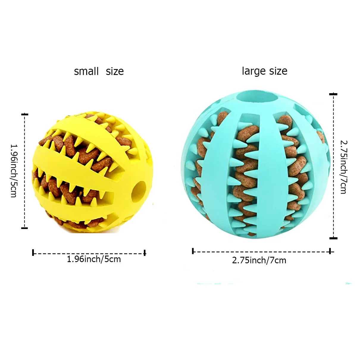 Pet Manufacturer Magic Rolling Dog Ball Interactive Dog Toy Slow Feeder Chew Pet Dog Toys Treat Dispenser Toy