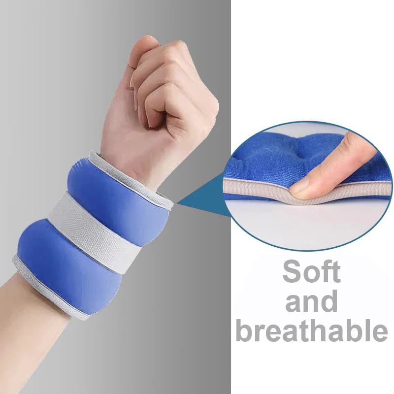 Light Weight Wearable  Dance Strength Training 0.5kg/1.0kg Pink Wrist & Ankle Weights For Kids