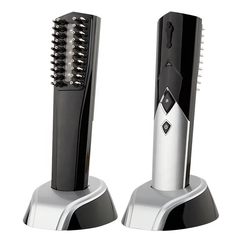 
Top Laser Hair growth tool handheld Hair Growth Comb RF red light Stimulate Hair Regrowth kit 