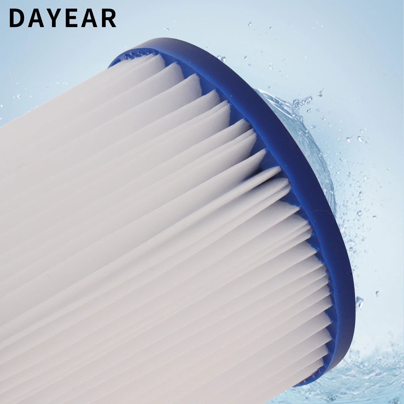 Powerful Filtration Performance  Water filter Cartridge and Carbon Block Replacement for  BESTWAY Type I Pool Filters