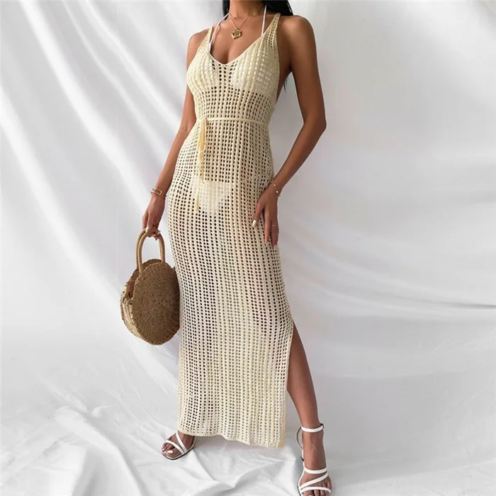 J2017-trending summer clothes for women cover up beach dress crochet dress woman