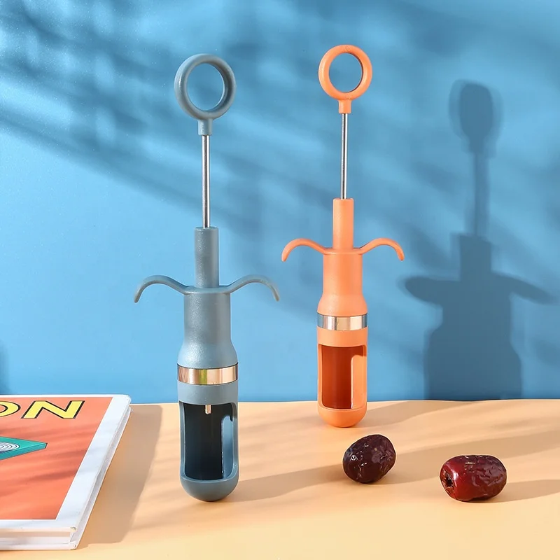 pit artifact open nucleus kitchen furniture convenient red dates cherry fruit pitting utensils