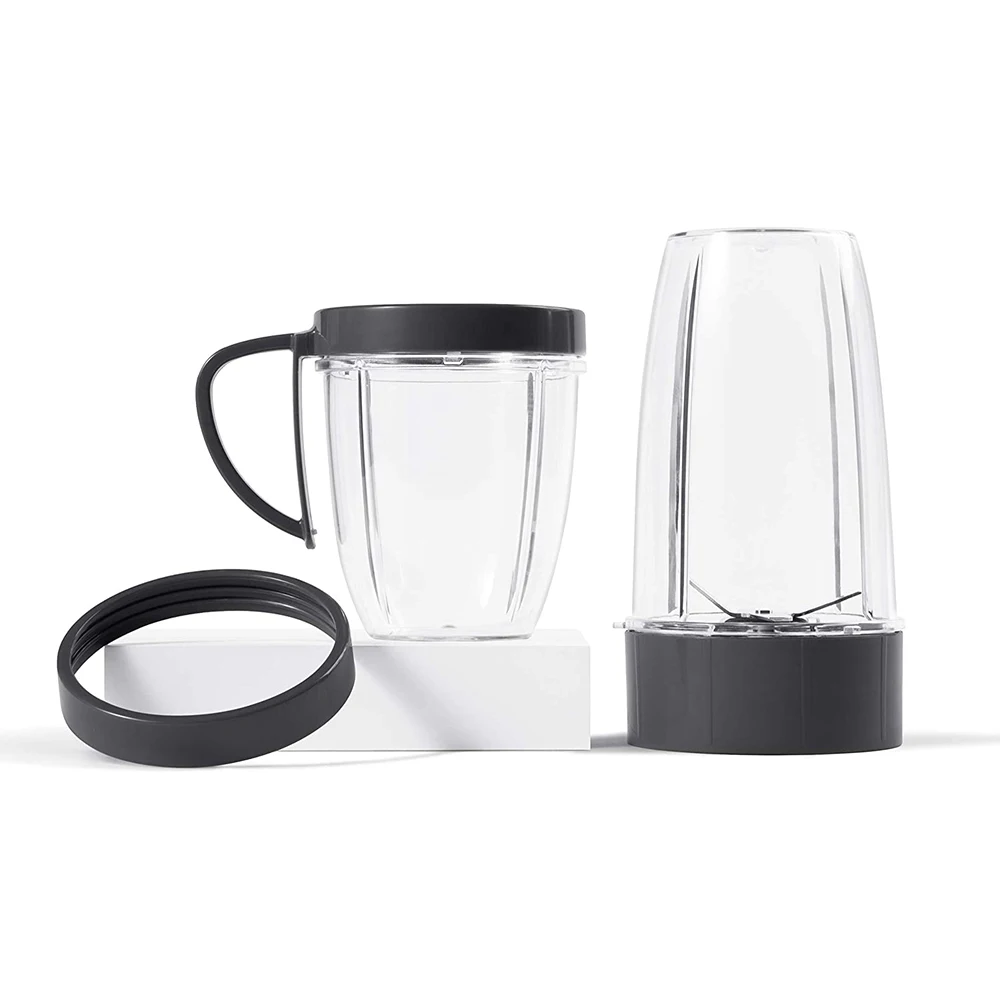 Unique features 5 piece set  Juicer Blender Cups and Blade Replacement Parts for nutri 600w 900w