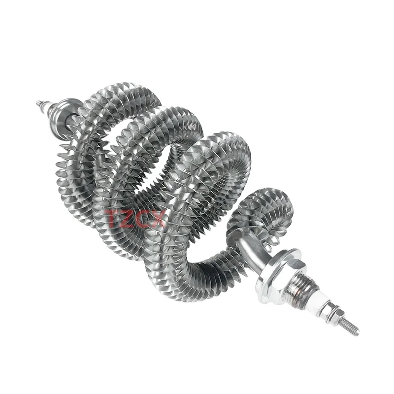 The popular TZCX brand stainless steel electric finned air heater heating element for dryer/baker/oven