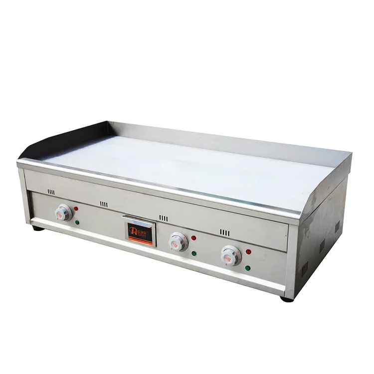 
Restaurant Fryer Griddle Indoor Electric Griddle Flat Teppenyaki 