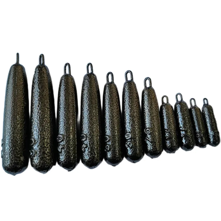 Environmentally Friendly Lead Free Sinker Iron Alloy Sinker Carp Fishing Weight D-type Fishing Sinkers
