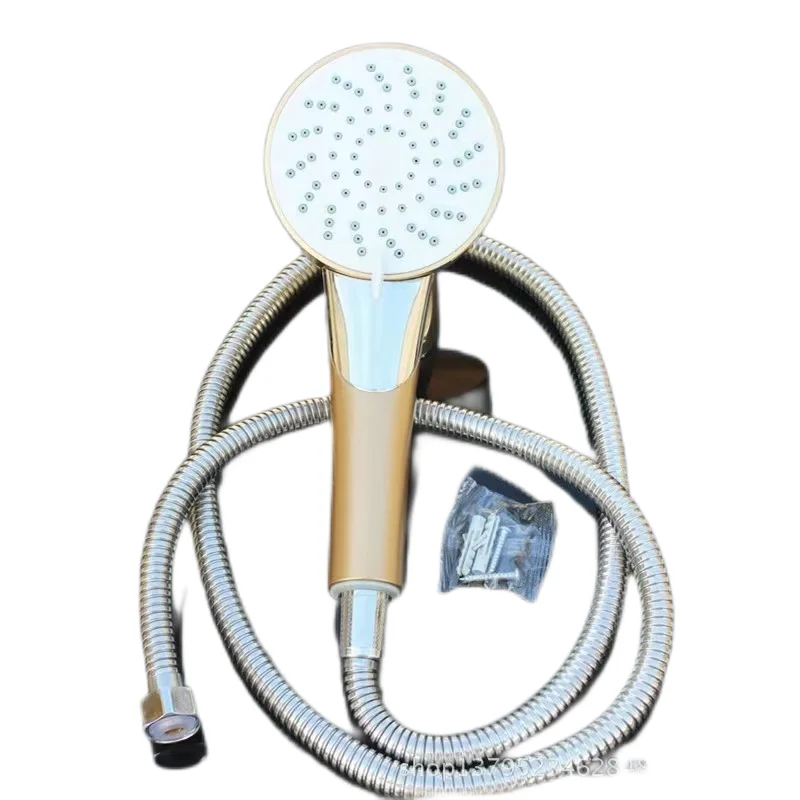 Whole Set  Shower Hose Plastic Hand Shower Head Shower Hand Set