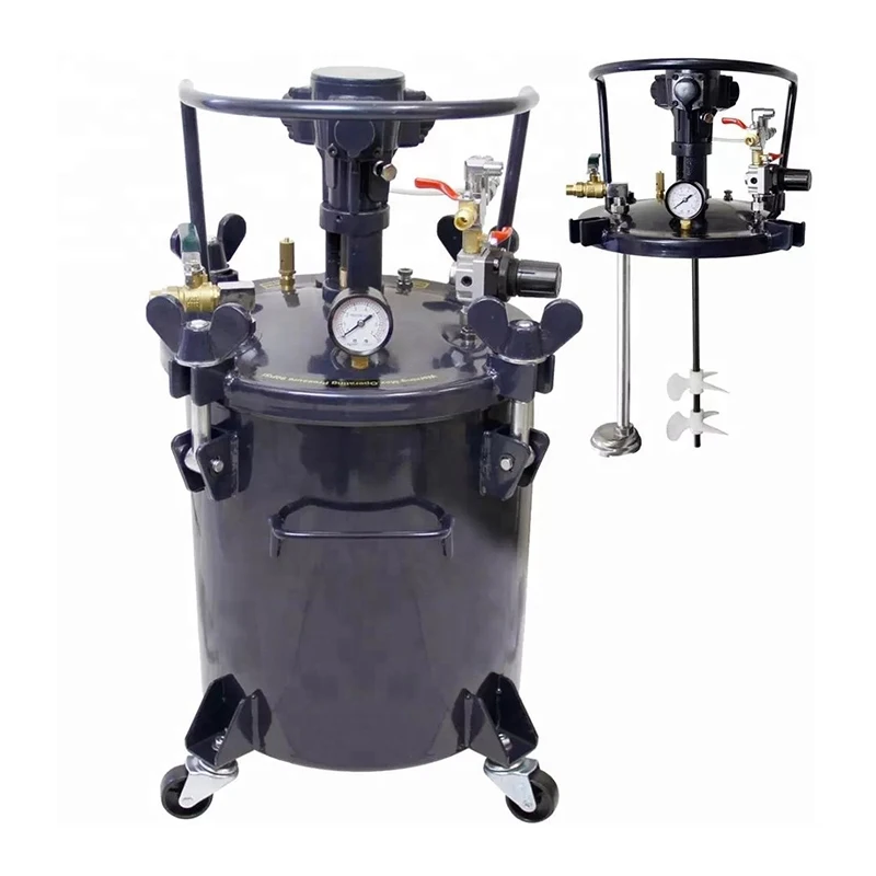 20L Paint Tank Pot Automatic Manual Spray Paint Pressure Pot Tank for resin casting